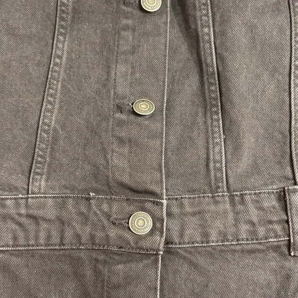 Zara Women's Black Denim Mini Dress - Picture 10 of 11